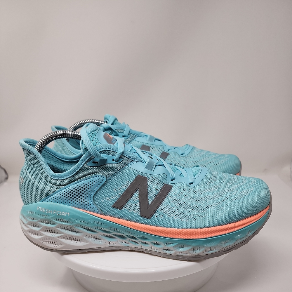 New Balance Womens Fresh Foam More V2 WMORBP2 Blue Running Shoes  10.5 sea salt